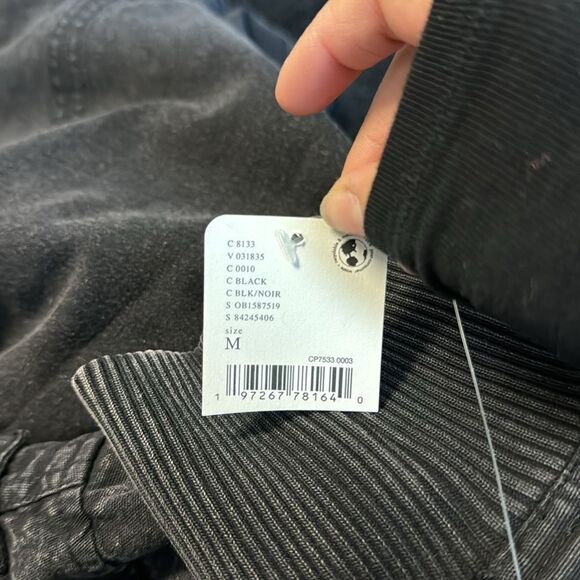 Free People We The Free Surplus Future Parka Black Utility Jacket Size M NWT - Picture 9 of 12